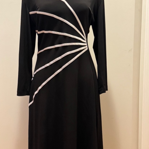 Connected apparel VERY CHIC evening black dress 🍸 - Picture 7 of 15